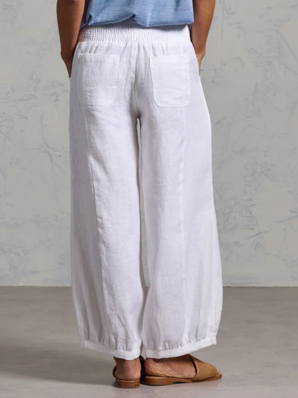 NOMAD The Label Sadhu Pant - Small Tall - White - XLNT